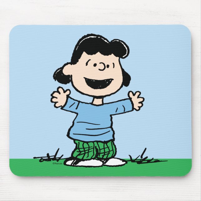 Tapis De Souris Lucy Avec Bras Large (Devant)