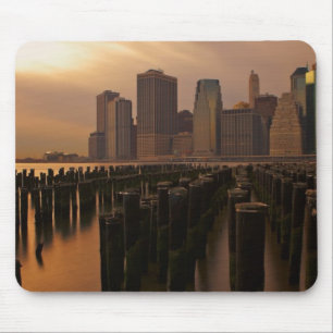 Tapis De Souris Lueur de coucher du soleil pendant les cieux