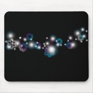 Tapis De Souris Lueur de flocon de neige