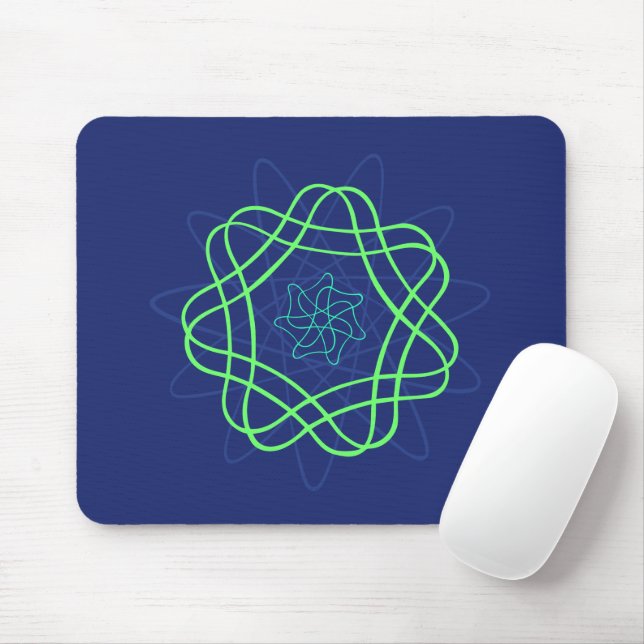 Tapis De Souris Lueur d'uranium (Avec souris)