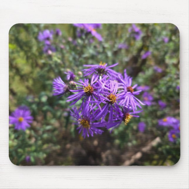 Tapis De Souris Lueur violette de l'automne (Devant)