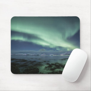 Tapis De Souris Lueurs boréales Norvège