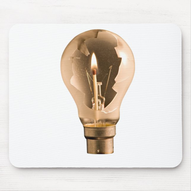 Tapis De Souris Lumière dans l'obscurité (Devant)