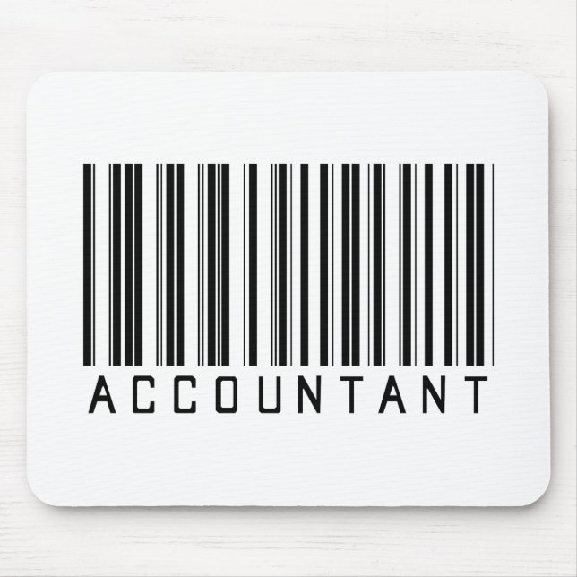 TAPIS DE SOURIS LUMIÈRE DE COMPTABLE DE BARRE (Devant)