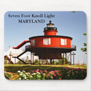 Tapis De Souris Lumière de Knoll de Sept Pieds, Maryland Mousepad
