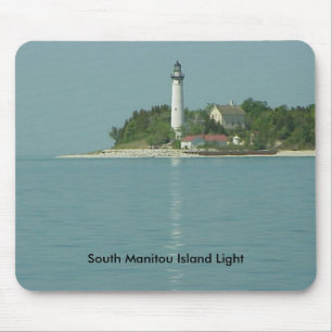 Tapis De Souris Lumière du sud d'île de Manitou