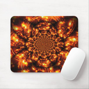 Tapis De Souris Lumières à étincelles dorées