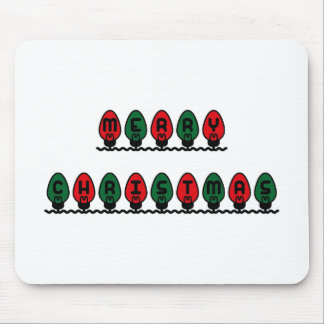 Tapis De Souris Lumières de Joyeux Noël