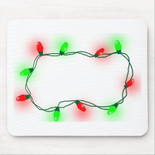 Tapis De Souris Lumières de Noël
