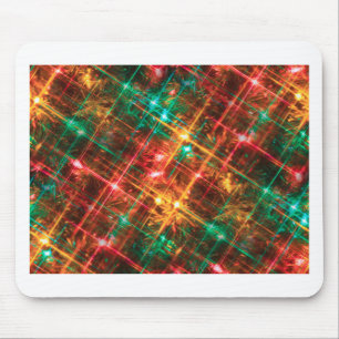 Tapis De Souris lumières des arbres de noël