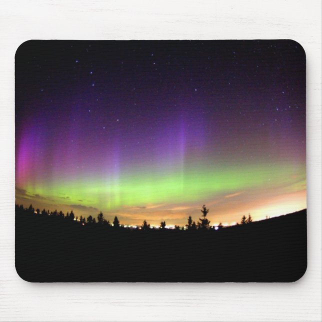 Tapis De Souris Lumières du Nord Mousepad (Devant)