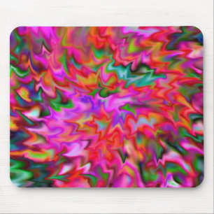 Tapis de souris lumineux d'abrégé sur rose