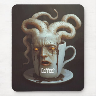 Tapis De Souris Lundi matin blues niveau caféine avertissement 1