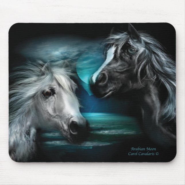 Tapis De Souris Lune Arabe Mousepad (Devant)