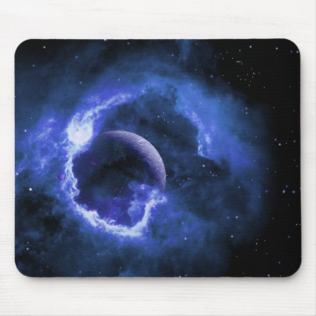 Tapis De Souris Lune bleue (Devant)