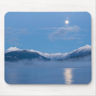 Tapis De Souris Lune couchante Seabeck, Washington