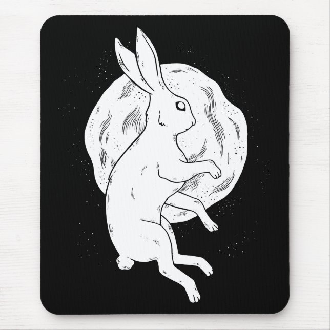 Tapis De Souris Lune de lapin (Devant)