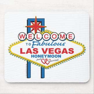 Tapis De Souris Lune de miel de Las Vegas