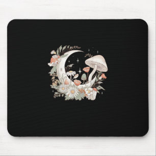Tapis De Souris Lune esthétique Goblincore et Cottagecore Champign