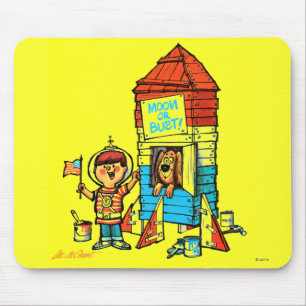 Tapis De Souris Lune ou buste !