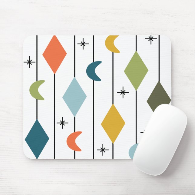 Tapis De Souris Lunes de diamant (Avec souris)