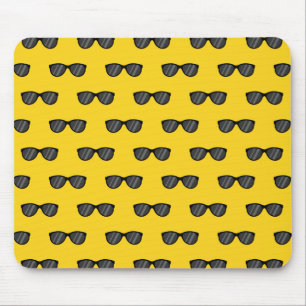 Tapis De Souris Lunettes de soleil de dessin cool