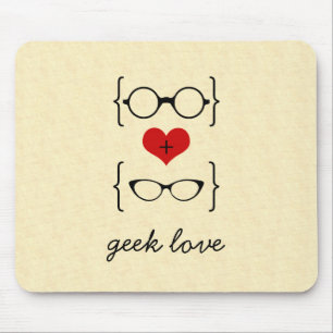 Tapis De Souris Lunettes Geeky Mousepad