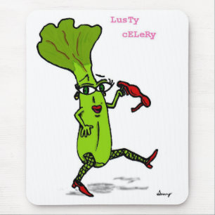 Tapis De Souris Lusty Celery Mousepad