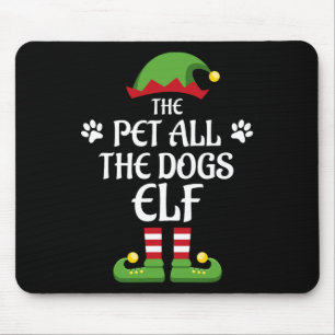 Tapis De Souris Lutin de la famille de chiens à compagnie assortie