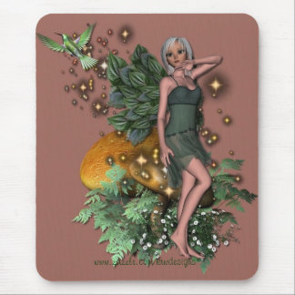 Tapis De Souris Lutin de région boisée de KRW - customisé