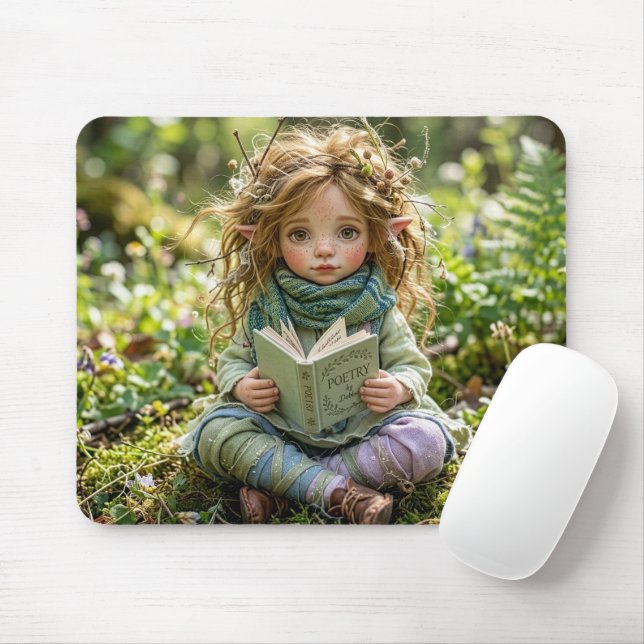 Tapis De Souris Lutine de printemps (Avec souris)