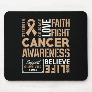Tapis De Souris Lutte contre le cancer chez les enfants Ruban 2