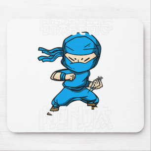 Tapis De Souris Lutte contre le diabète Ninja T1D Sensibilisation