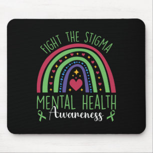 Tapis De Souris Lutter Contre La Stigma Sensibilisation À La Santé