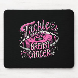 Tapis De Souris Lutter contre le cancer du sein Footll Pink Ribbon
