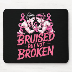 Tapis De Souris lutteur fan de catch sensibilisation au cancer du 