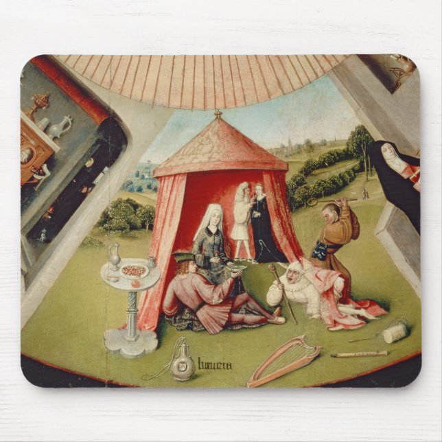 Tapis De Souris Luxe, détail du Tableau des sept (Devant)