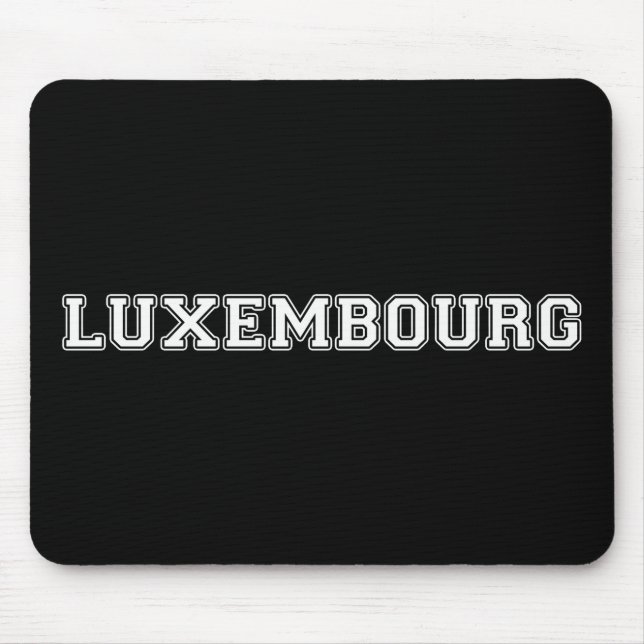 Tapis De Souris Luxembourg (Devant)