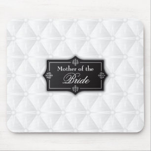Tapis De Souris Luxuriante mère de la Mariage de mariée Mousepad