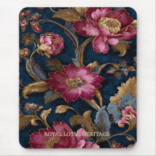 Tapis De Souris Luxury Floral Vintage Royal 