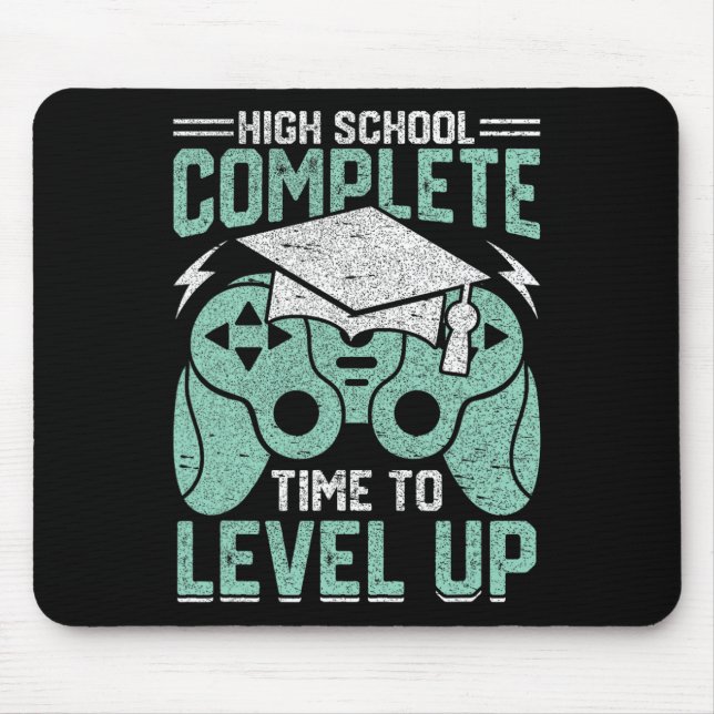 Tapis De Souris Lycée Durée Complète Pour Niveau Jeu Vidéo G (Devant)