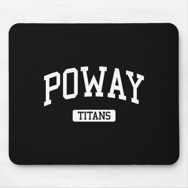 Tapis De Souris Lycée Poway High School Hs Ca Graphisme (Devant)