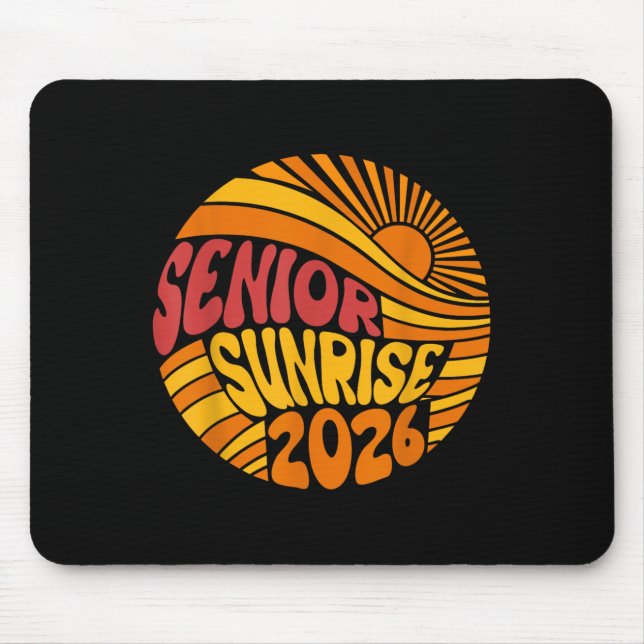Tapis De Souris Lycée Sunrise 2026 Lycée 12e douzième année (Devant)