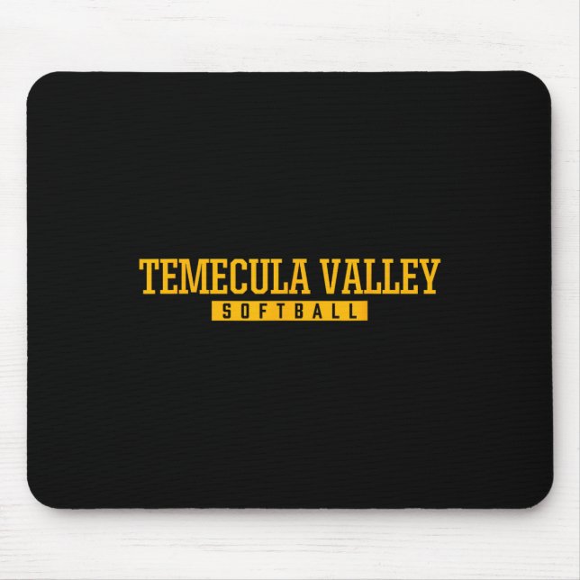 Tapis De Souris Lycée Temecula Valley Softll  (Devant)