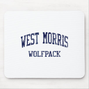 Tapis De Souris Lycée West Morris Hs Chester Nj Vintage Srts