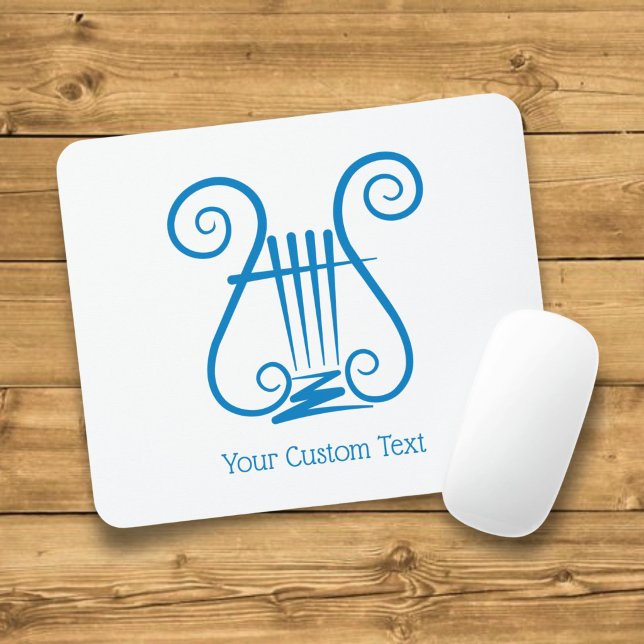 Tapis De Souris Lyre Bleue (Créateur téléchargé)