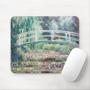 Tapis De Souris Lys d'eau blanche   CLAUDE MONET