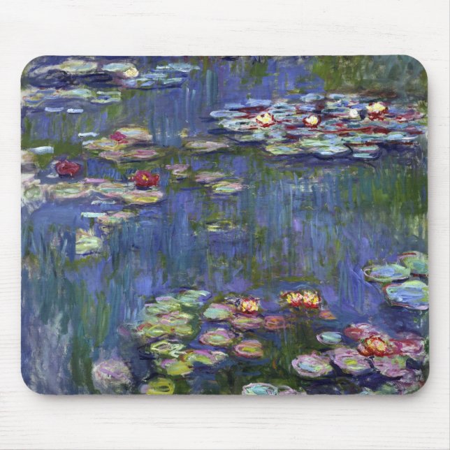 Tapis De Souris Lys d'eau Claude Monet (Devant)