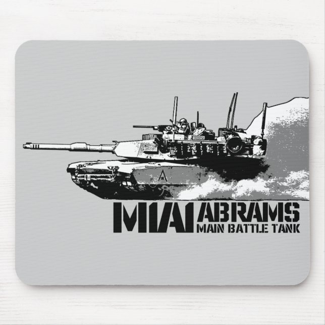 Tapis De Souris M1 Abrams (Devant)
