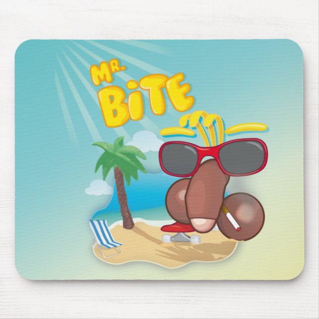 Tapis De Souris M. Bite Mousepad (Devant)